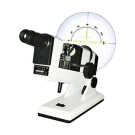White Manual Focimeter Optometry Machine Wide Observation Vision Field